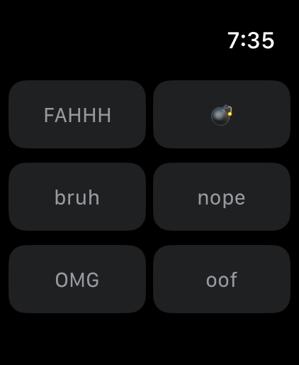 Soundboard watchOS app