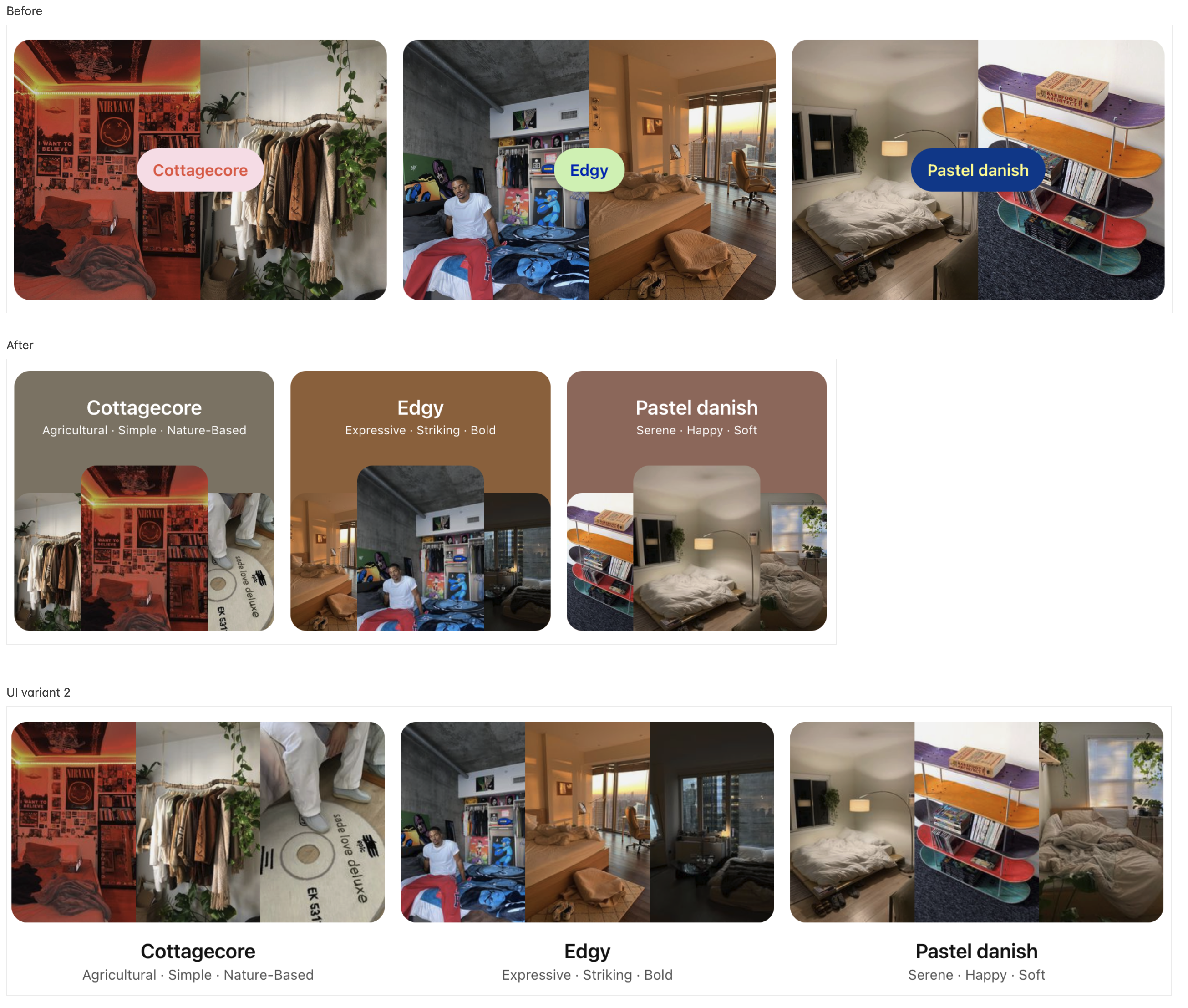 Styles for you module UI iteration